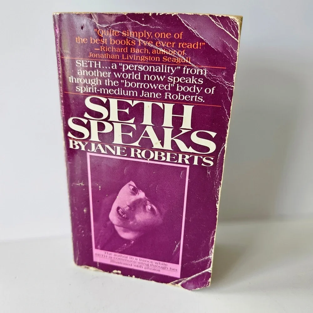 Vtg Seth Speaks by Jane Roberts 1974 Bantam‎ Paperback Book